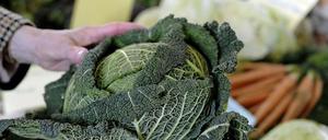 Kohl von hier: Rund die Hälfte der Deutschen achtet auf regionale Lebensmittel.