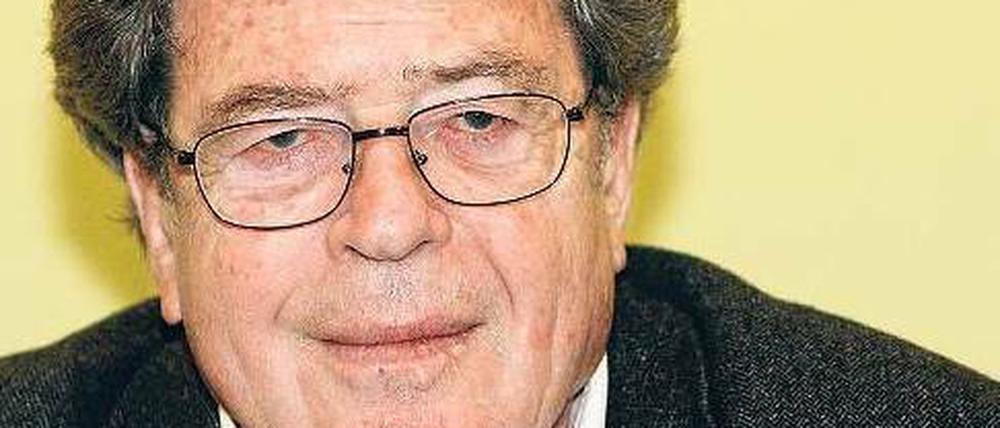 Holocaust überlebt. György Konrád.Foto: ddp