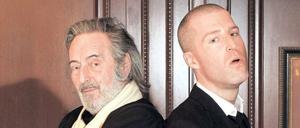 Helmut Dietl (li.) mit Benjamin von Stuckrad-Barre.