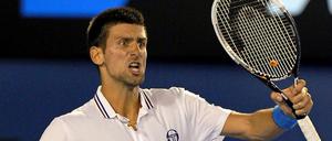 Geschafft! Novak Djokovic steht wie im Vorjahr im Endspiel der Australian Open.