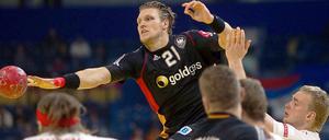 Aus der Hand gegeben. Gegen Dänemark führte die deutsche Mannschaft um Lars Kaufmann am Anfang deutlich, verpasste den nötigen Punkt zum Einzug ins Halbfinale am Ende aber dann doch.