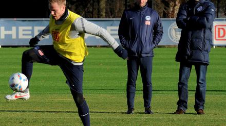 Fühlt sich wohl bei Hertha. Christian Lell.