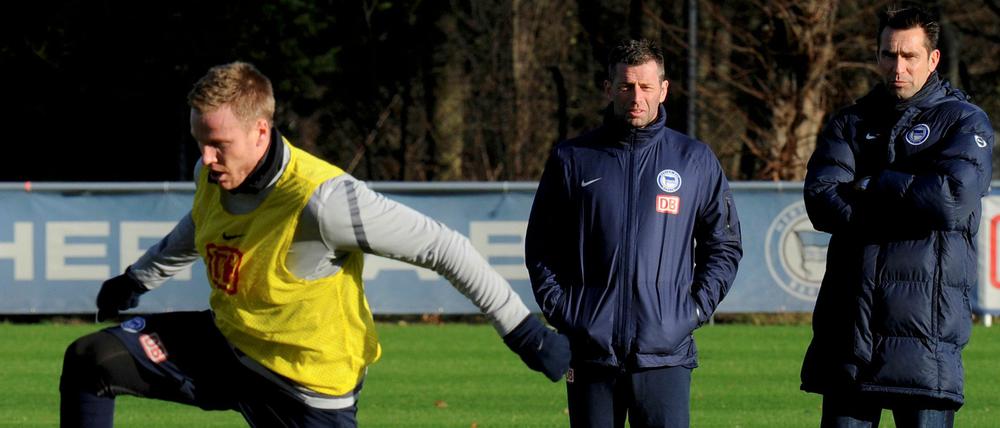 Fühlt sich wohl bei Hertha. Christian Lell.