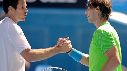 Servus und Good bye. Haas und nadal.