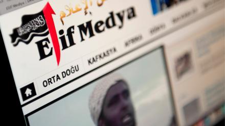Die Webseite der Gruppe Elifmedya.