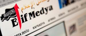 Die Webseite der Gruppe Elifmedya.