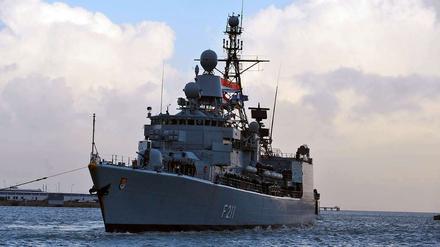 Mehrere deutsche Fregatten der Deutschen Marine sind in Anti-Piraten-Mission am Horn von Afrika unterwegs.