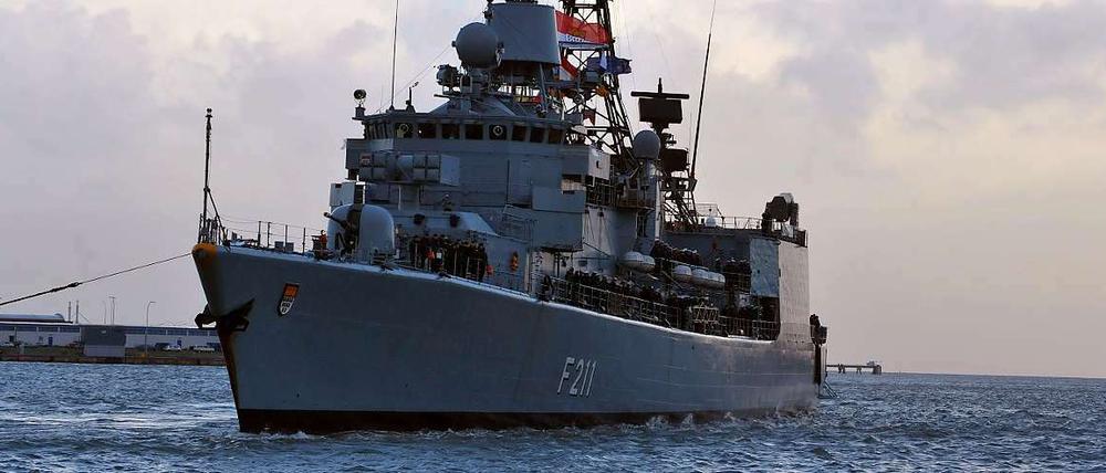 Mehrere deutsche Fregatten der Deutschen Marine sind in Anti-Piraten-Mission am Horn von Afrika unterwegs.