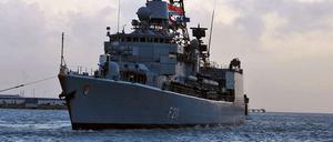 Mehrere deutsche Fregatten der Deutschen Marine sind in Anti-Piraten-Mission am Horn von Afrika unterwegs.