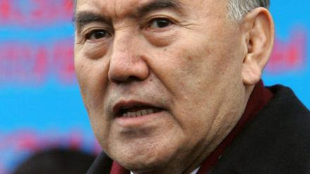Präsident Nursultan Nasarbajew ist seit 21 Jahren im Amt.