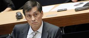 Justizsenator Michael Braun (CDU) steht unter Druck. Hier bei einer Fragestunde im Abgeordnetenhaus.