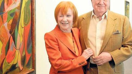 Leidenschaft. Das Sammlerpaar Pietzsch in der Neuen Nationalgalerie. Foto: ddp
