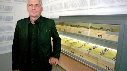 Roland Jahn, Chef der Stasiunterlagenbehörde. 