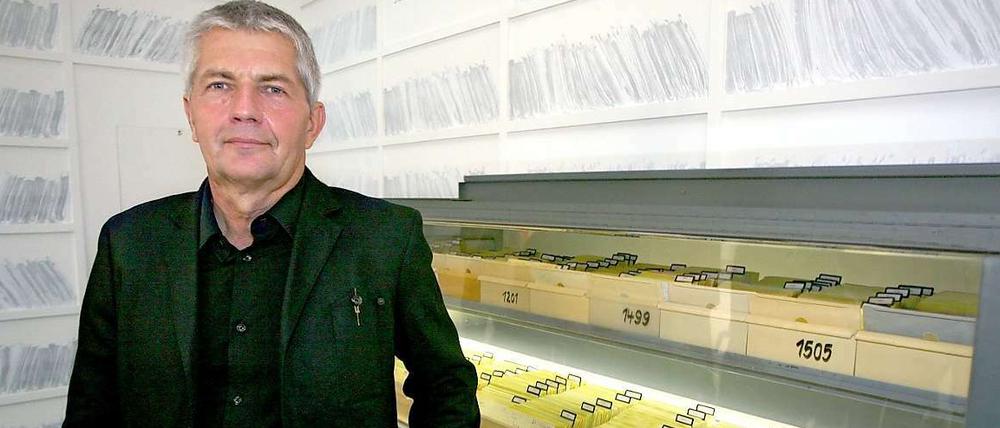 Roland Jahn, Chef der Stasiunterlagenbehörde. 