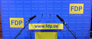 Gähnende Leere an der Spitze. Die FDP hat ihre Führungskrise nicht überwunden.