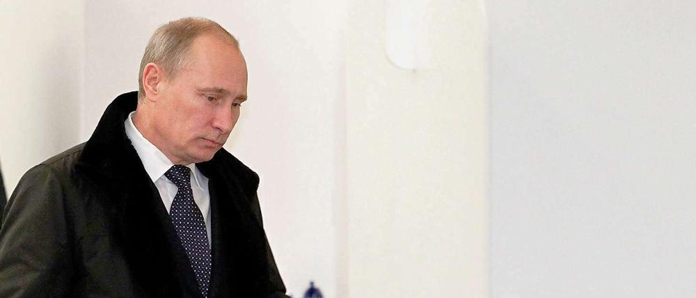 Wladimir Putin will im März erneut als Präsident in den Kreml einziehen.