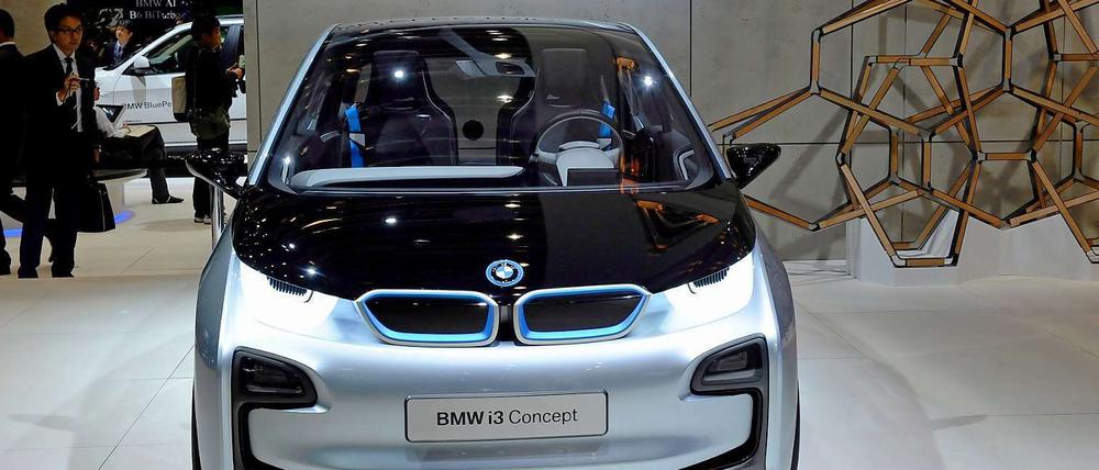 Unter Strom. Das Elektroauto i3 soll 2013 auf den Markt kommen.