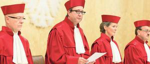 Nationale Grenze. Gegen die EU-Beschlüsse könnte es Klagen vor dem Bundesverfassungsgericht geben.