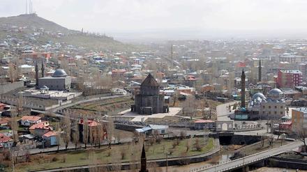 Der Blick auf die osttürkische Grenzstadt Kars.