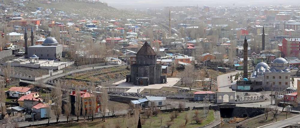 Der Blick auf die osttürkische Grenzstadt Kars.