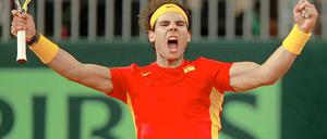 Rafael Nadal hat das spanische Davis-Cup-Team mit seinem Sieg gegen Juan Martin del Potro zum fünften Erfolg seit dem Jahr 2000 geführt.
