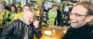 Stimmung besser als die Zahlen. Nur 1,1 Millionen Zuschauer wollten bei Sat 1 miterleben, wie Johannes B. Kerner in einer BVB-Kneipe Meistertrainer Jürgen Klopp traf. 