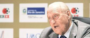 Ich doch nicht! Joao Havelange steht seit Jahren unter Korruptionsverdacht.
