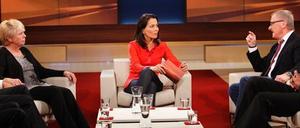 Anne Will und die Frage: "Guttenbergs Comeback - Vorerst gescheitert?" 