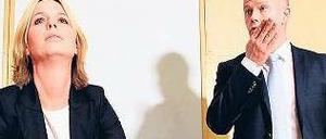 Erklärungsbedarf. Die Staatsanwälte Inga Bejer Engh und Svein Holden.