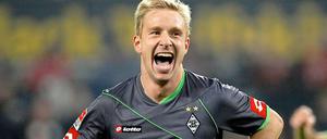 Musste lange auf ein Tor warten: der Gladbacher Mike Hanke.