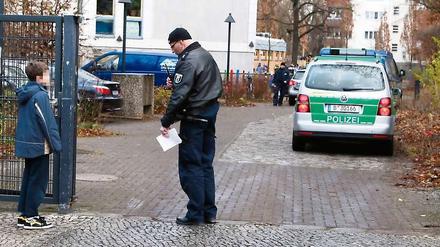 Ausnahmezustand in der Lankwitzer Paul-Schneider-Grundschule.
