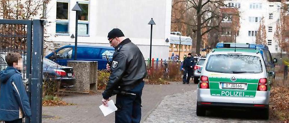 Ausnahmezustand in der Lankwitzer Paul-Schneider-Grundschule.