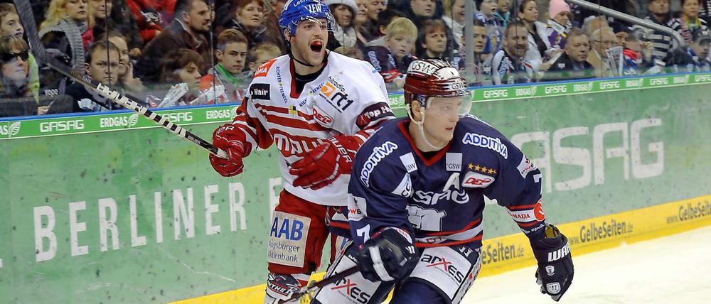 In Lauerstellung. Frank Hördler zieht es auch mal nach vorne.