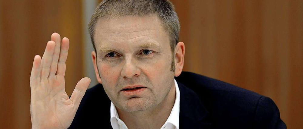 Volker Ratzmann tritt den Rückzug an.