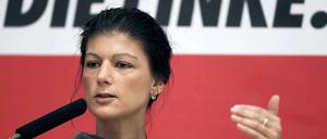 Sahra Wagenknecht kann knallhart sein, wenn es um ihre Interessen geht.