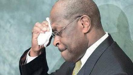 Leugnet alles. Herman Cain, einstiger republikanischer Hoffnungsträger. Foto: Reuters