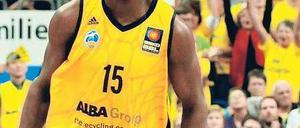 Nicht nur gut gebrüllt. Derrick Allen und seine Mitspieler glauben seit Sonntag, jeden Gegner besiegen zu können. Foto: dapd