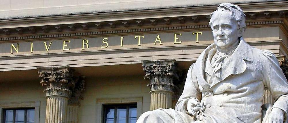War Alexander von Humboldt Wissenschaftler oder Forscher? Auf seinen Bruder Wilhelm geht das Konzept zurück, Wissenschaft sei Forschung und Lehre. Rot-Schwarz sieht das anders.