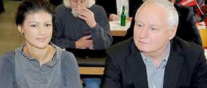 Mehr als Kollegen: Sahra Wagenknecht und Oskar Lafontaine. 