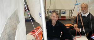  Was Eckhard Hunger und Matthias Menningen am Segeln fasziniert? „Das blitzschnelle Reagieren, das taktische Spiel mit Wind, Boot und Wellen. Da wird der Kopf freigeblasen.“