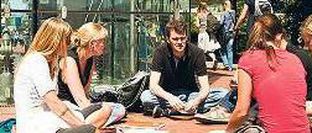 Zu normal? Auf dem Campus der Uni Bremen.