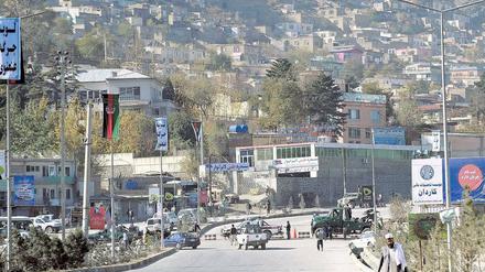 Kabul: Abgeriegelt.