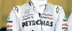 Weiter in Silber. Rosberg verlängerte seinen Vertrag über 2013 hinaus. Foto: Reuters