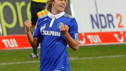 Teemu Pukki freut sich.