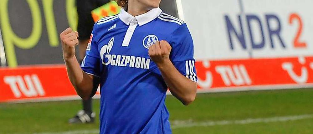 Teemu Pukki freut sich.