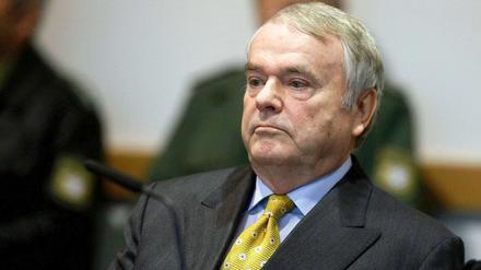 Ludwig-Holger Pfahls vor Gericht.