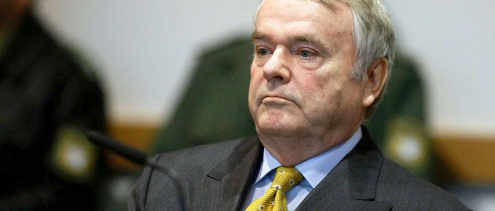 Ludwig-Holger Pfahls vor Gericht.