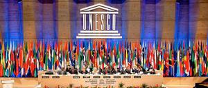 Generalkonferenz der Unesco in Paris.
