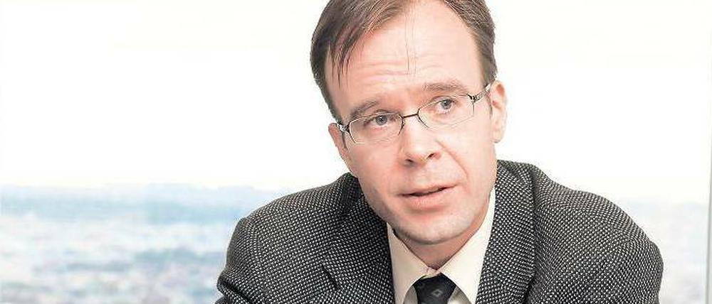 Jan Hatzius sagt für Ende 2011 den Beginn einer Rezession im Euro-Raum voraus.