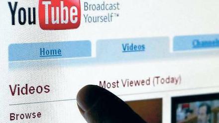Klick mich! Auf der Plattform Youtube sollen bald hundert neue Kanäle laufen. Foto: dpa